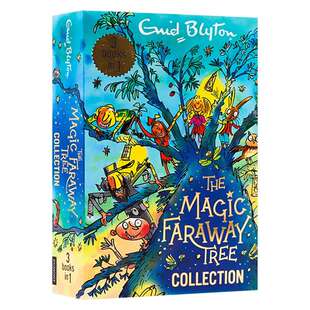 华研原版伊妮德布莱顿魔法树3合1故事集 英文原版 The Magic Faraway Tree Collection 魔法树的人们儿童冒险章节小说进口英语书籍