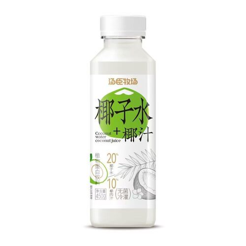 汤臣牧场椰子水椰汁植物蛋白饮品450g