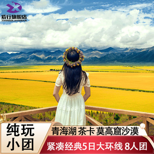 【青甘五日】纯玩西北青甘大环线5天4晚青海跟团旅游敦煌茶卡盐湖