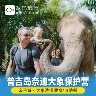 普吉岛奈迪大象保护营卡马拉独家海景象园卡马拉ATV泰国旅游亲子