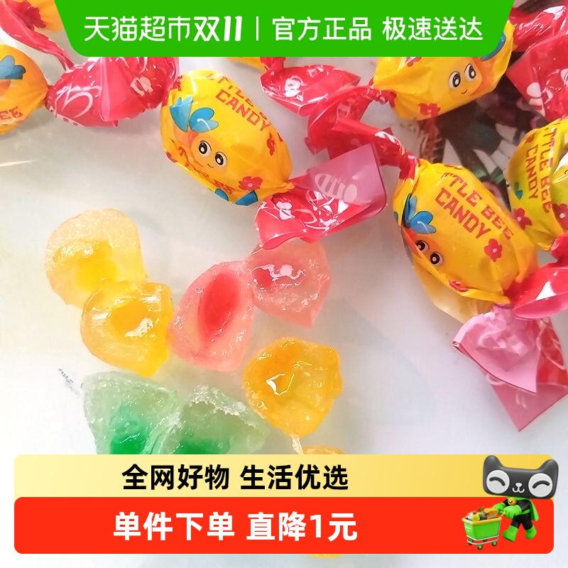 九州众品小蜜蜂爆浆软糖200g