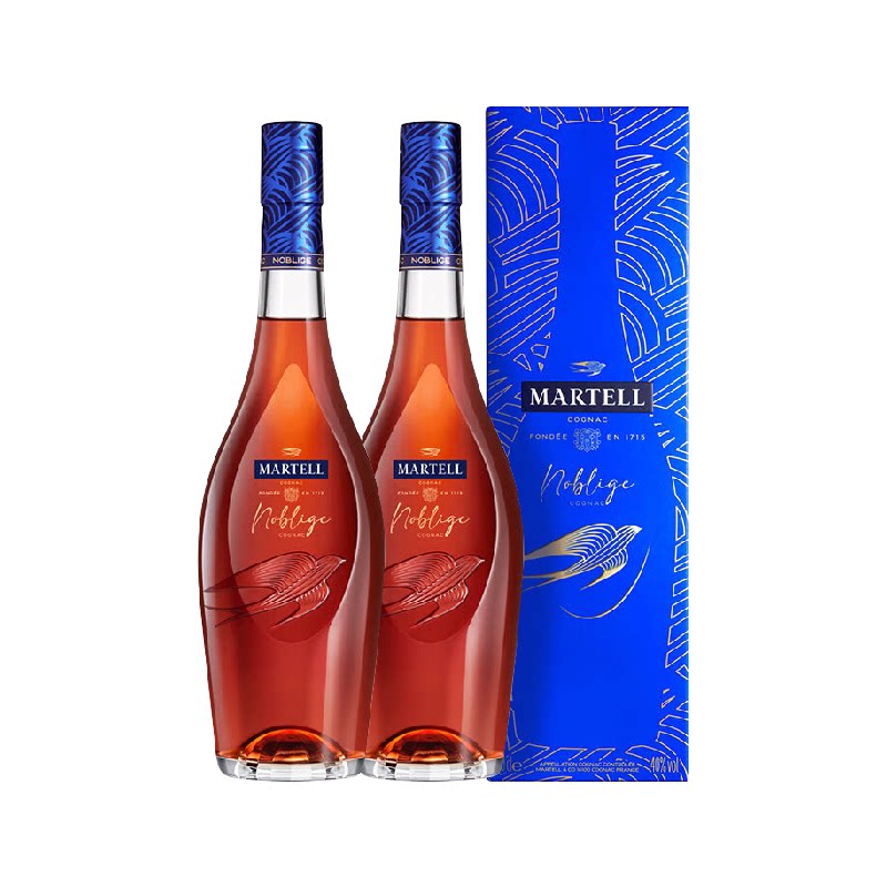 马爹利 法国进口洋酒 名士VSOP700ml*2瓶