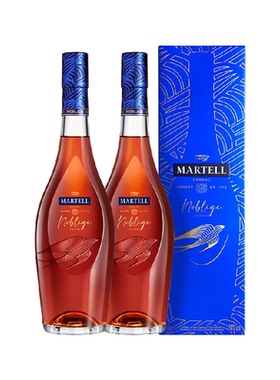 马爹利 法国进口洋酒 名士VSOP700ml*2瓶