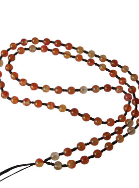 天然翡翠玛瑙玉髓吊坠项链挂绳