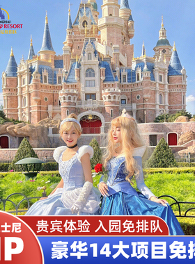 上海迪士尼快速通行尊享卡33vip门票免排队优速通道fp礼宾早享卡