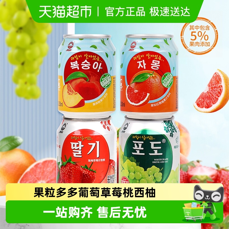 九日大果粒果汁饮料238ml×10罐