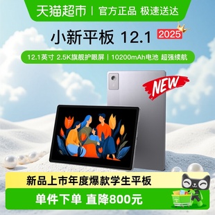 政府补贴15% 首发 联想小新平板12.1护眼大屏平板电脑2025款 新品