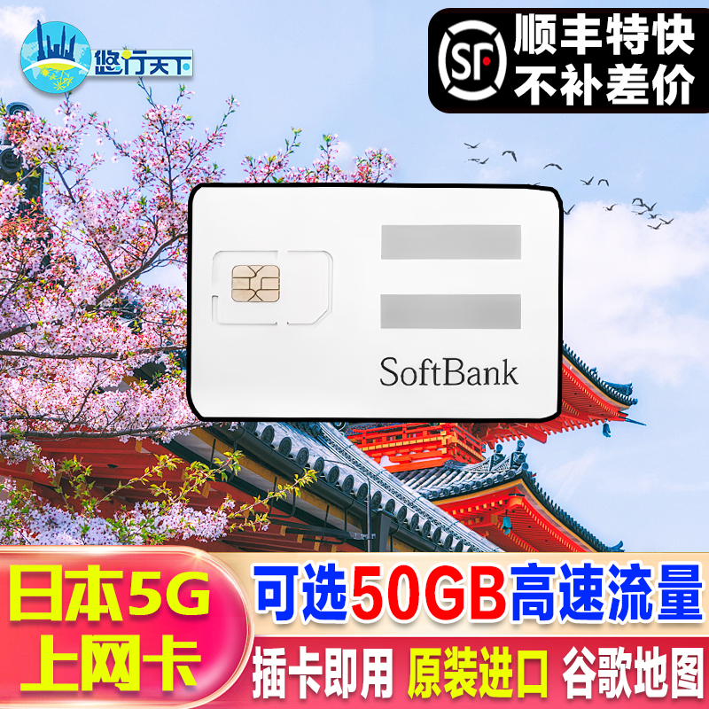日本Softbank电话卡
