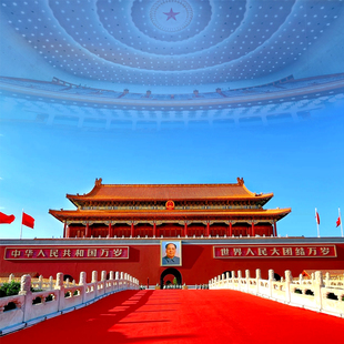 天安门升旗仪式人工导游带队讲解团队通道天安门城楼/国博/大会堂