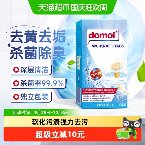 domol德国进口洁厕片杀菌320g