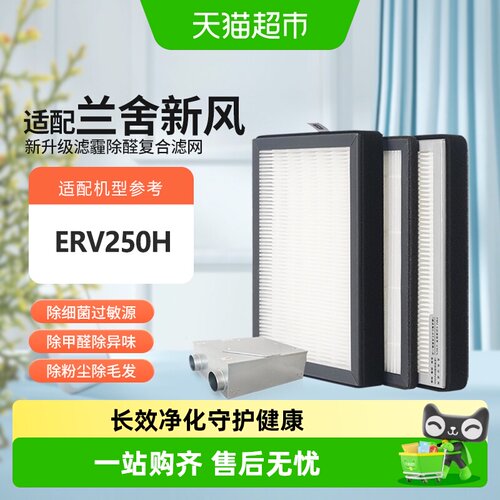 KISSAIR适配兰舍ERV350D滤网