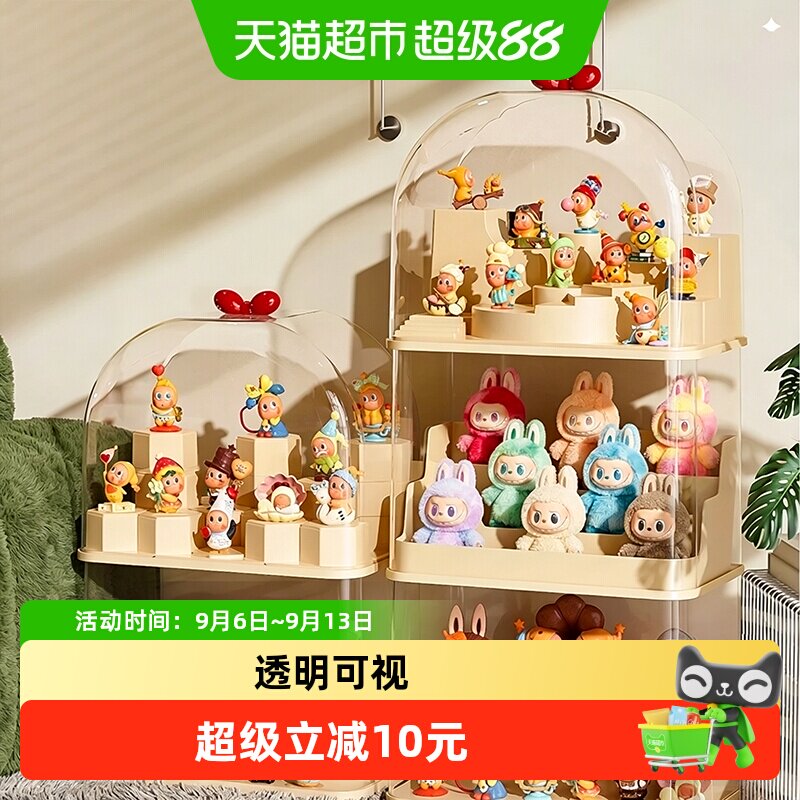 星优盲盒手办全透明防尘收纳展示图片