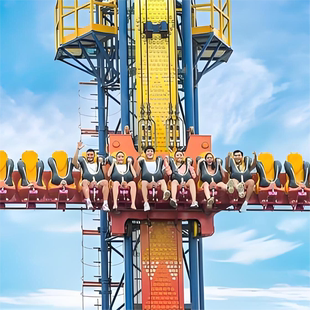 [芽庄珍珠岛游乐园-大门票+往返缆车（2天无限次）]无限次乘坐缆车