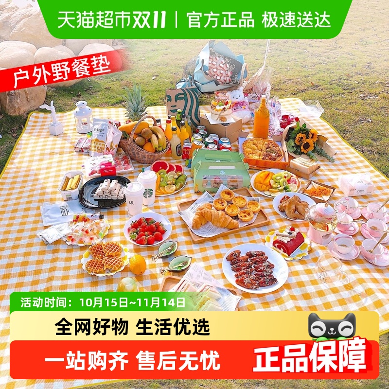 包邮加厚防水防潮可手提野餐垫