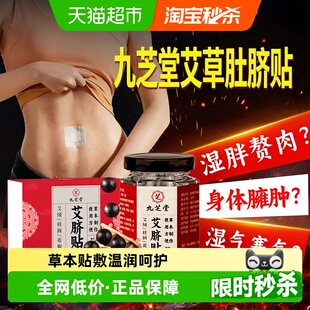 九芝堂艾草肚脐贴草本外用贴日常腹部温润护理居家艾草贴