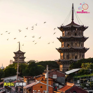 泉州旅游开元寺东西塔紫云屏桑莲法界【纯玩丨私讲团丨人工讲解】