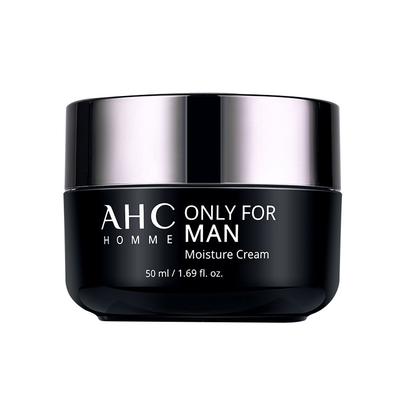 AHC男士面霜秋冬季护肤品补水保湿舒缓清爽脸部润肤霜擦脸不油腻