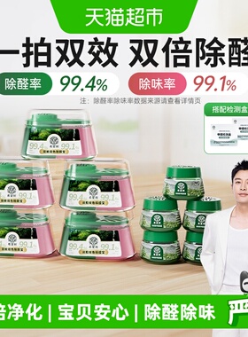 希望树吸除甲醛除味双舱除醛宝新房家用清除剂专用强力型神器