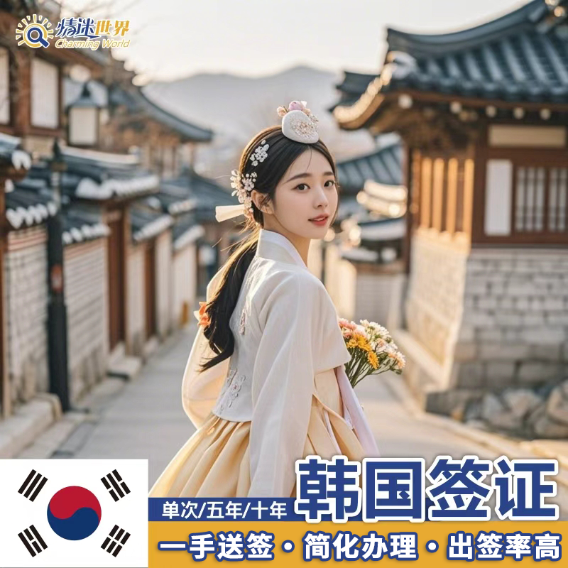 韩国五年多次旅游签证武汉送签
