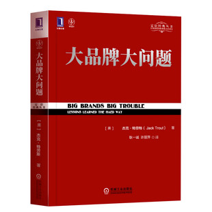 正版 大品牌大问题 周鸿祎力荐 定位经典丛书 华章管理大师经典之定位系列 杰克特劳特分析企业失败原因并解决 新华书店旗舰店官网