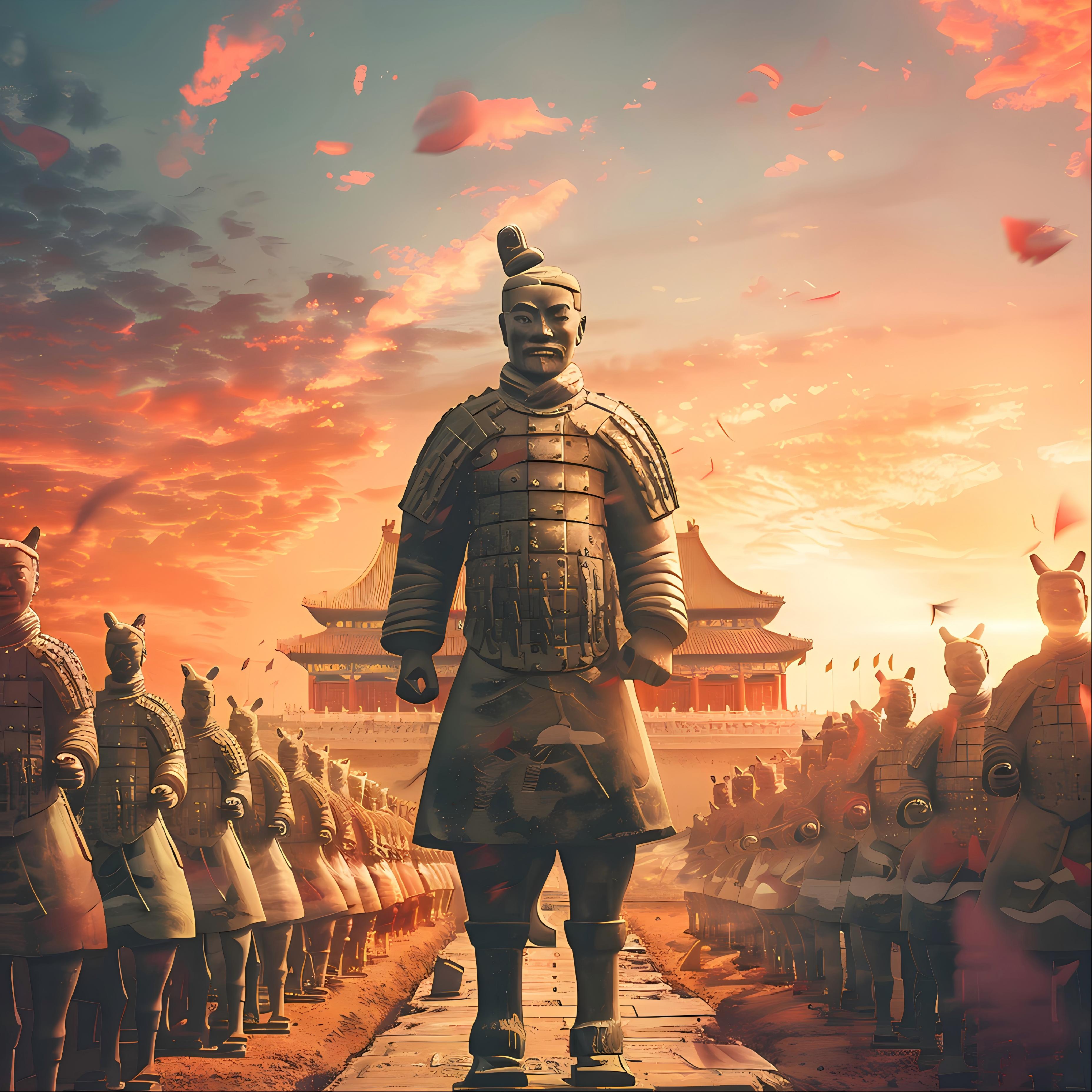 秦始皇兵马俑跟团一日游-华清宫-纯玩团三环接早可选千古情/驼铃
