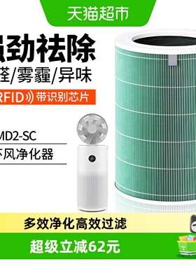 适配小米米家循环风净化器过滤网滤芯AC-MD2-SC除甲醛雾霾抗菌