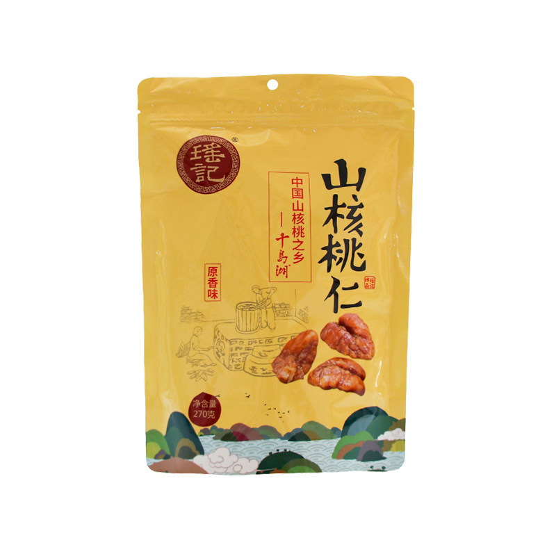 包邮新货瑶记原香味山核桃仁270g