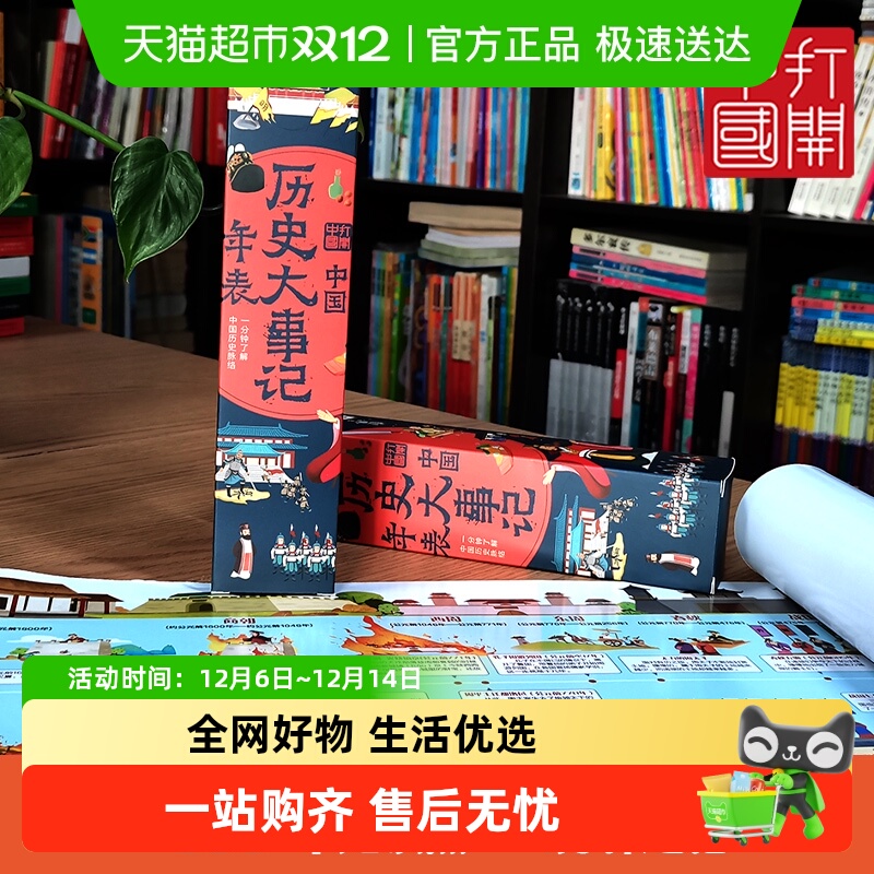 中国历史大事记年表挂图