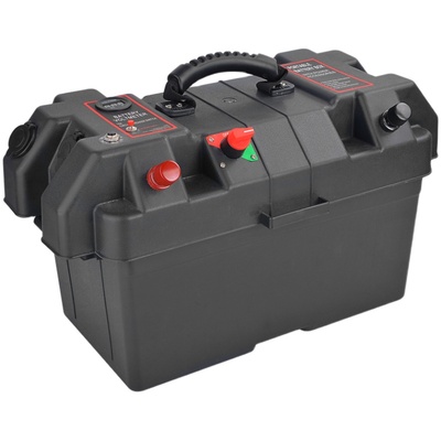 耐施特多功能电瓶箱装电池盒箱子