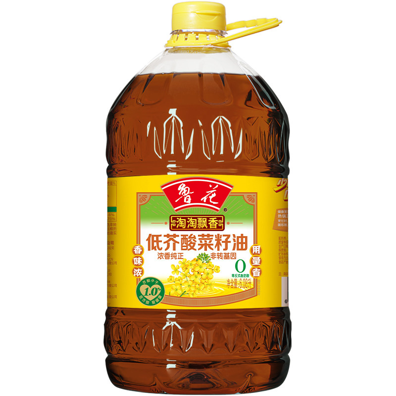 【李佳琦直播间双11超级零食节】鲁花淘淘飘香低芥酸菜籽油6.08L