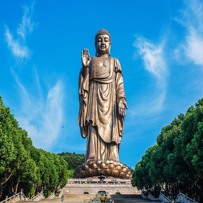 无锡灵山大佛门票半自助游(无锡火车站发车,单程送,回程自理)