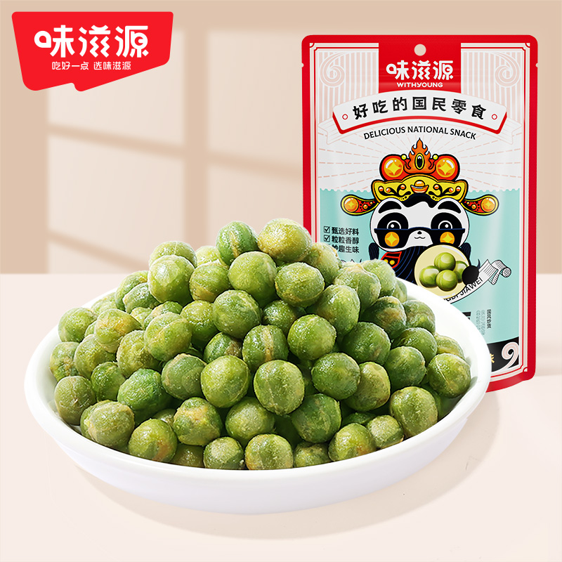 味滋源 蒜香青豆60gX1袋