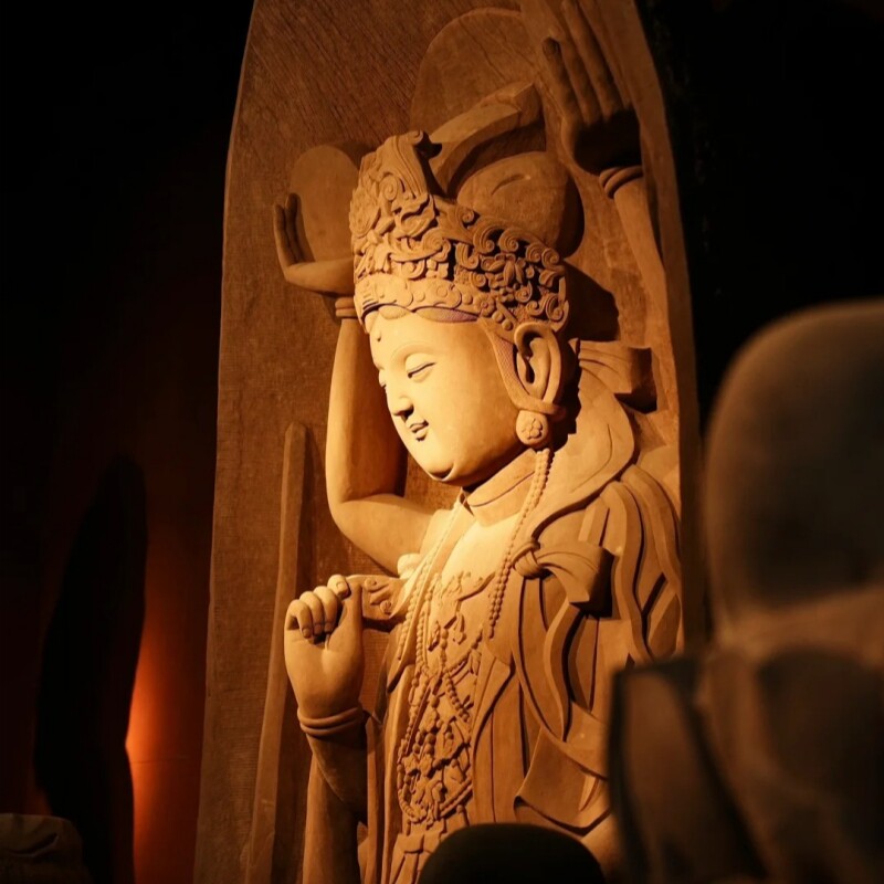 大足石刻宝顶山石刻北山石刻大足石刻博物馆2-8人团一日游上门接