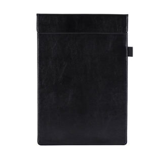 A4磁性皮板夹皮质签约板夹餐厅菜单夹酒水夹垫板夹皮质文件账单板夹皮革a4文件夹板商务办公会议夹资料可定制