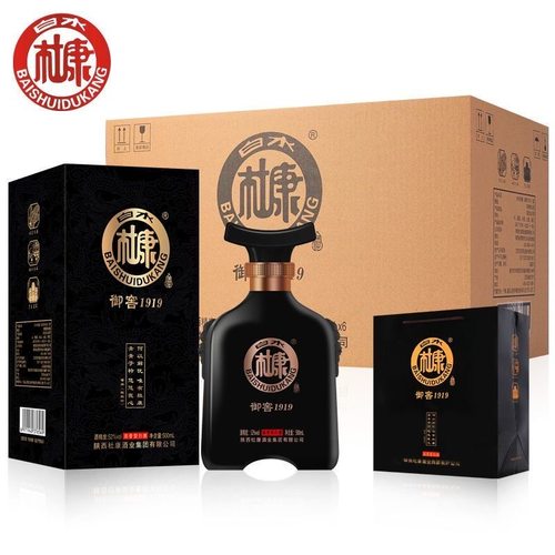 白水杜康御窖1919 52度浓香型白酒整箱6瓶装 500ml 6瓶