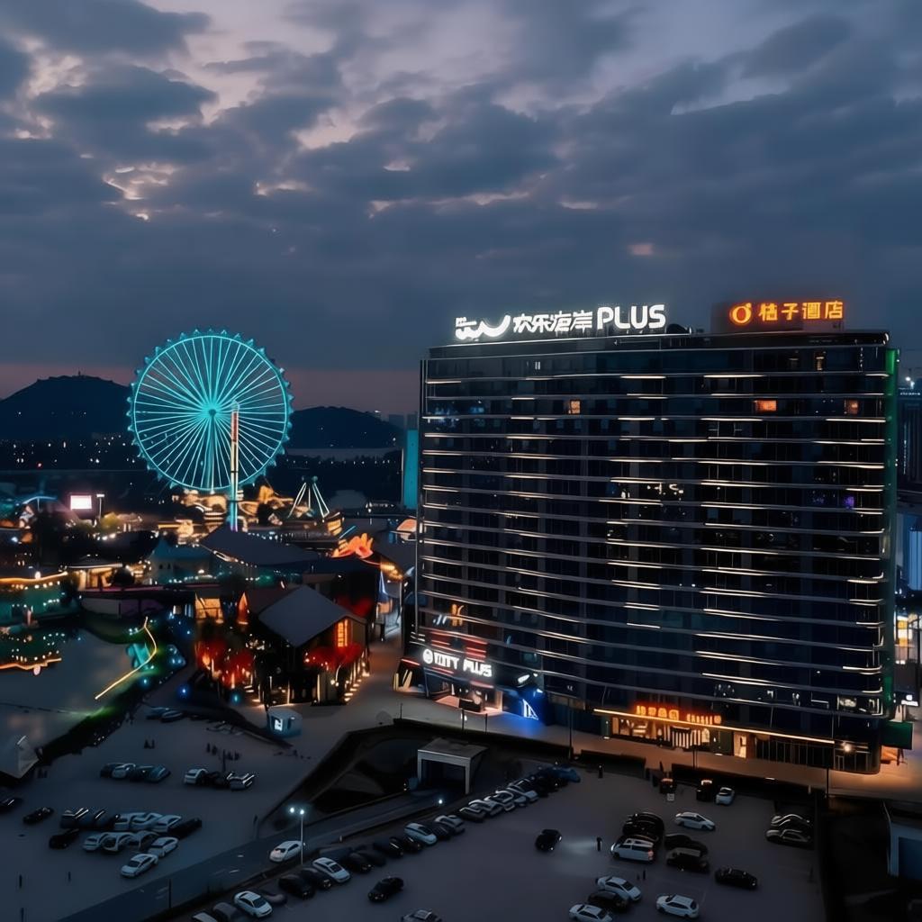 【景区内酒店】顺德欢乐海岸·欢乐时光套票/玛雅海滩水公园/网红摩天轮+桔子酒店