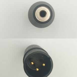 新品 BOYA博雅35C XLR卡农头转3.5mm转接头话筒摄像机卡侬头音频接