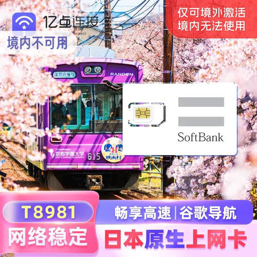 日本Softbank电话卡