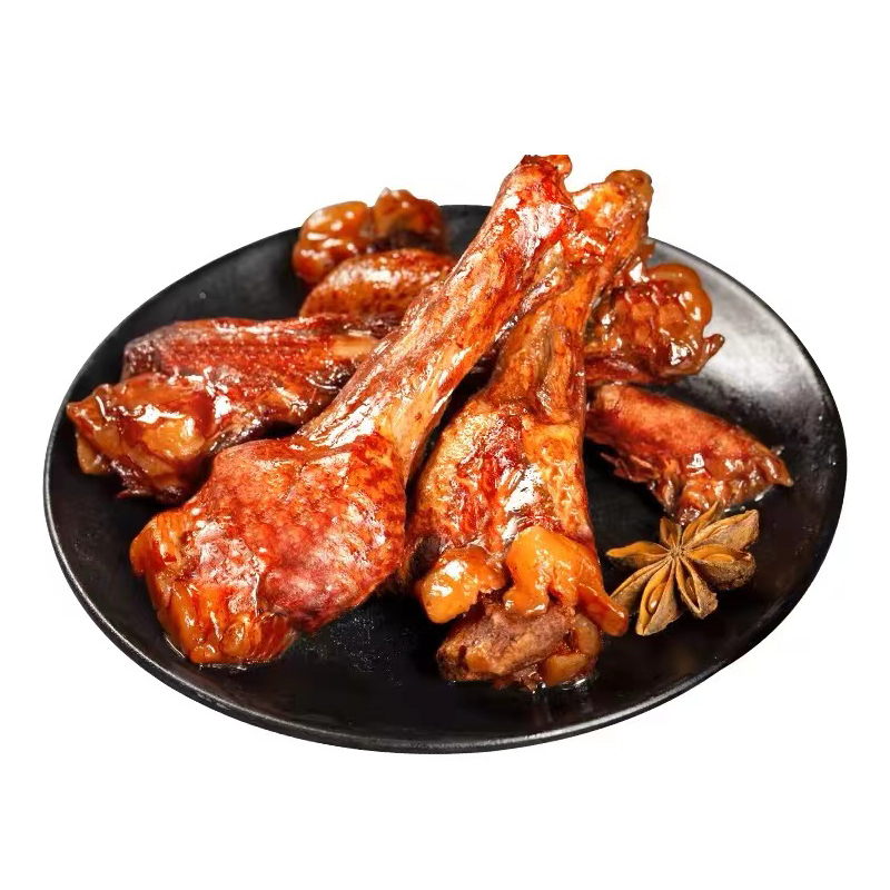 鸭翅根香辣卤味鸭小腿小吃鸭腿即食网红小包装整箱休闲零食小腿王