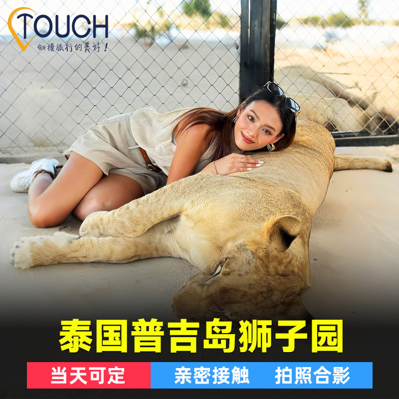 普吉岛狮子园lion land phuket狮子体验亲子旅游可爱萌狮子泰国