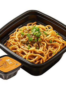 蔡林记免煮速食卤牛肉味热干面