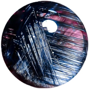 7A天然收藏级银钛晶散珠 黑银钛单珠发晶吊坠DIY水晶多宝手链配珠