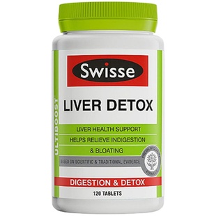 swisse肝护片奶蓟草斯维斯诗熬夜肝片宁升级版胆碱片澳洲plus新版