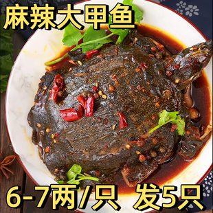 卤味麻辣甲鱼真空熟食加热开袋即食整只袋装团鱼裙边食用老憋王八