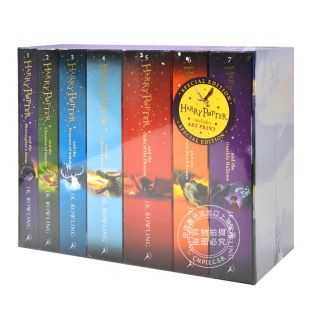 哈利波特全套英语原版书Harry Potter 1-7套装 进口原版 Complete Collection 哈利波特与魔法石 JK罗琳英文