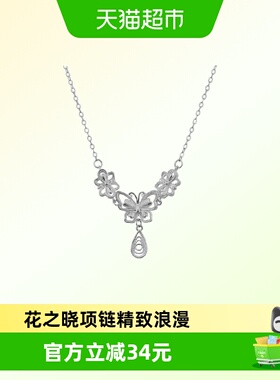 顺庆银楼足银项链
