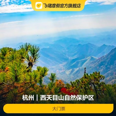 [西天目山自然保护区-大门票]西天目山风景区