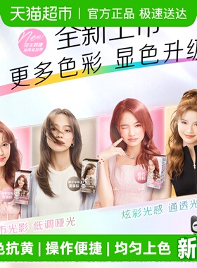 KAO/花王莉婕Liese泡沫染发剂染发膏彩染/遮白发系列 在家染