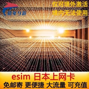 【自动发货】日本eSIM 5G/4G高速上网3-30天 东京北海道旅游上网