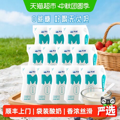 天润新疆原味无蔗糖奶香酸奶便携